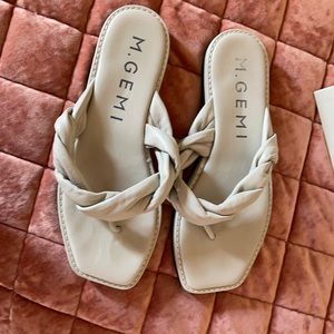 M.GEMI the Torcere sandal